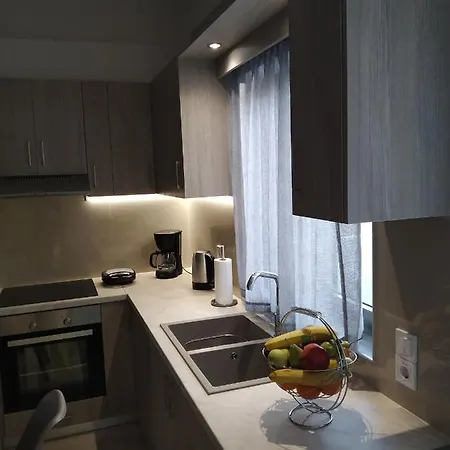 アパート Fotakis - Comfortable Newbuilt 2 Bedroom Home, 20 Meters From The Sea